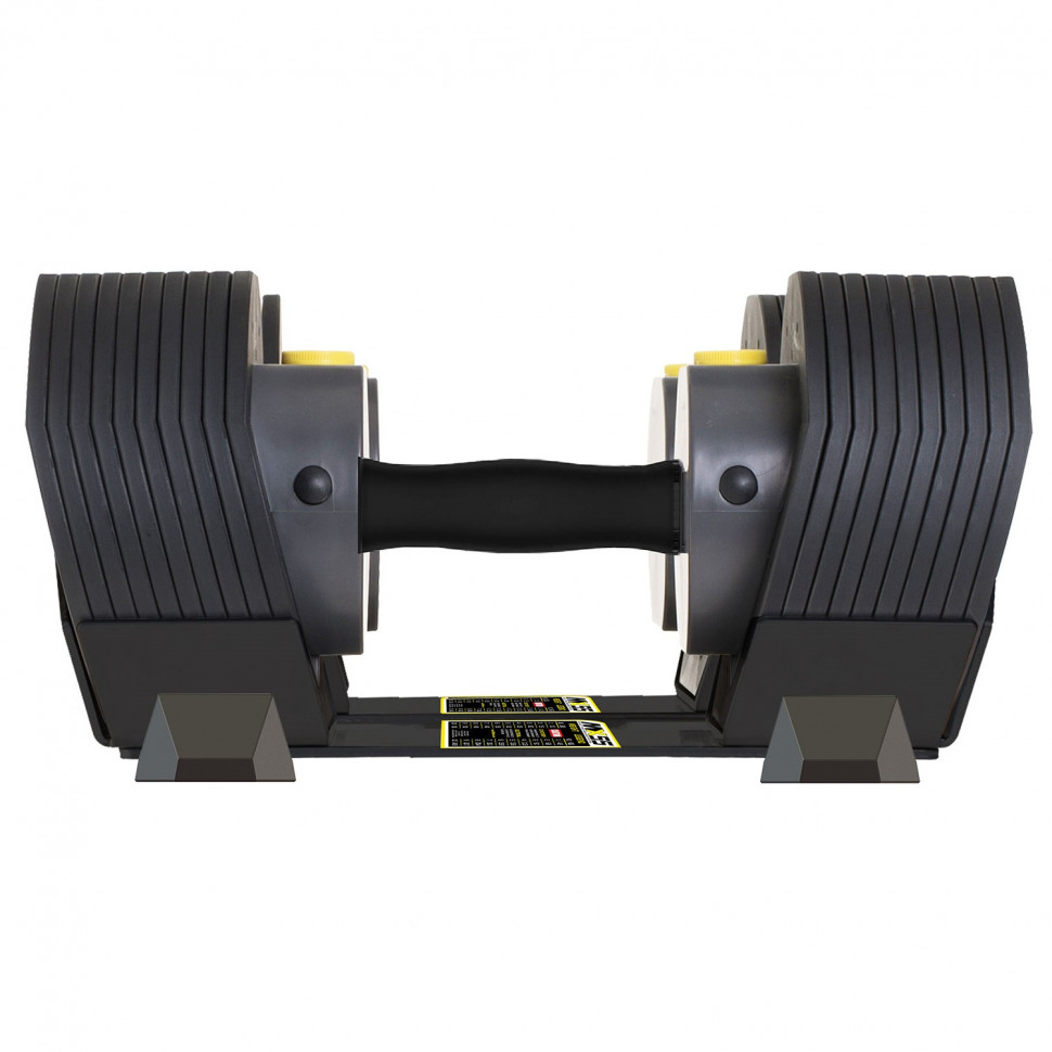 Гантель регулируемая First Degree Fitness MX Select MX55, вес 4.5-24.9 кг, 1 шт