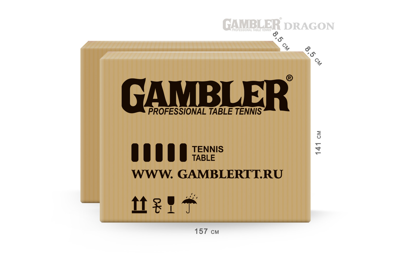 Теннисный стол GAMBLER DRAGON Зелёный