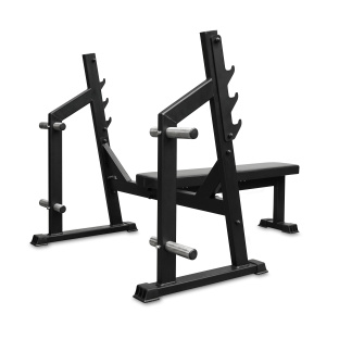 Скамья для жима горизонтальная BRONZE GYM PARTNER AL-304L