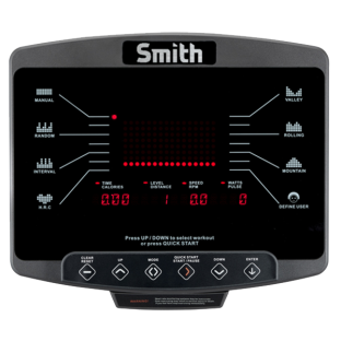 Вертикальный велотренажер Smith UCB500